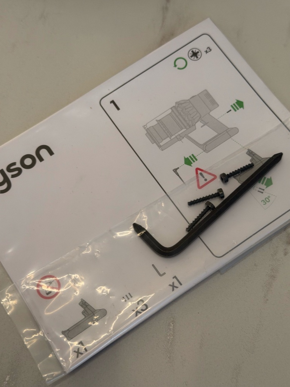 Genuine Dyson V10 Replacement Battery & Screws – Part 969352-03 - Picture 3 of 3